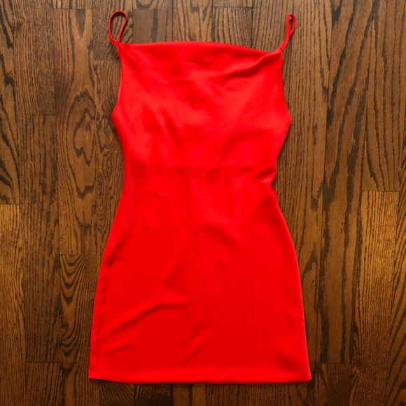 COPY - Red Cowl Neck Slip Dress (Brand New)